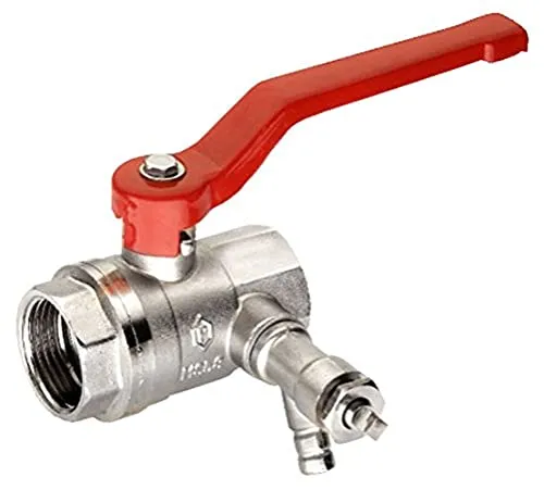 Cornat T571452 Kugel-Durchgangshahn mit Entlüftung, 3/4 Zoll