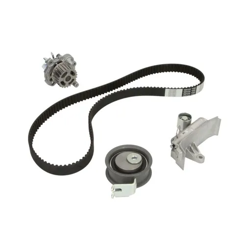 CONTINENTAL CTAM CT909WP1 Wasserpumpe + Zahnriemensatz - Wasserpumpen Set für AUDI, SEAT, SKODA und VW, inklusive hydraulischer Spannrolle und Spanndämpfer für optimale Leistung und Langlebigkeit.