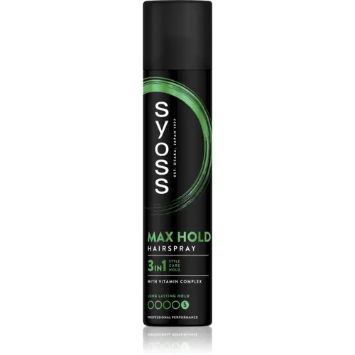Syoss Max Hold Haarspray mit extra starker Fixierung 300 ml von Syoss