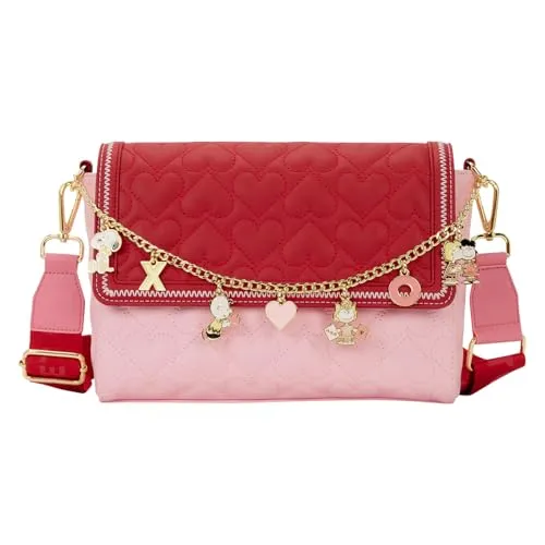 Peanuts by Loungefly Umhängetasche Snoopy XO - Kunstleder - Stylische Umhängetasche im Peanuts-Design, aus hochwertigem Kunstleder gefertigt. Ideal für Fans und perfekt für den täglichen Gebrauch. Größe: 21 x 10 x 16 cm.