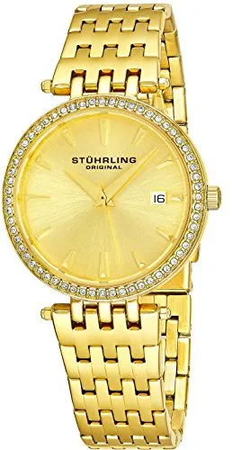 Stuhrling Original 579.03 Damen-Armbanduhr Analog Quarz Edelstahl