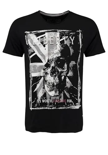 Key Largo T-Shirt MT KLLIBERTY round schwarz M von KEY LARGO