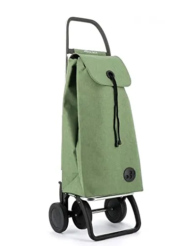 Einkaufstrolley Rolser I-Max Tweed 4 Räder - Grün