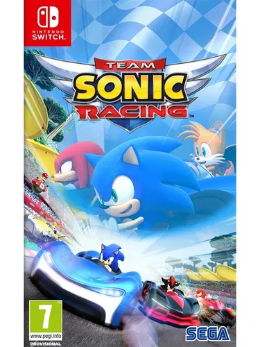 Team Sonic Racing - Nintendo Switch - Spannendes Rennspiel - Nintendo Switch-Spiel mit einzigartiger Fahrzeuganpassung und aufregenden Multiplayer-Modi. Spiele solo oder mit bis zu 12 Freunden in rasanten Rennen durch die Sonic-Welt!