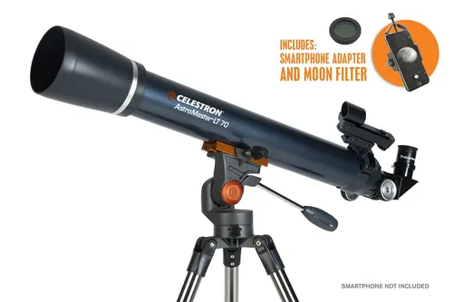 Celestron StarSense Explorer LT 70AZ Teleskop - Teleskop mit innovativer StarSense-Technologie für einfache Himmelsbeobachtung, inkl. Smartphone-App zur Identifizierung von Himmelskörpern.