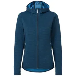VAUDE Outdoorjacke SE Women's Strona Hoody Jacket II – kuschelige Fleecejacke für Damen - Die Damen Fleecejacke bietet hohen Tragekomfort und Atmungsaktivität. Ideal als Midlayer für Wandertouren, schützt sie mit Kapuze und abgedecktem Reißverschluss effektiv vor Wind.