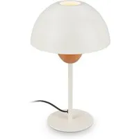 Briloner Leuchten LED Tischleuchte Pilzleuchte, Schwarz & Hellgrau-Coffee - Moderne Nachttischleuchte aus Metall, kompatibel mit E14 Leuchtmitteln, ideal für individuelle Lichtstimmungen und entspannte Abende, perfekt für kleine Räume.