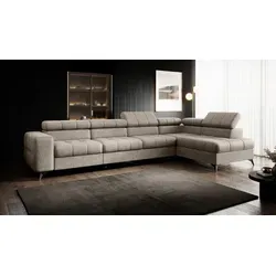 NEXT COLLECTION Ecksofa Pudding Maxi, Infinity 2 Beige von Muffo