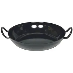 Riess Schlemmerpfanne 20 cm - Induktionsgeeignet - Pfanne für alle Herdarten, ideal zum rustikalen Servieren von Gerichten. Hitzebeständig bis 450°C und leicht zu reinigen – perfekt für eine gesunde Ernährung.