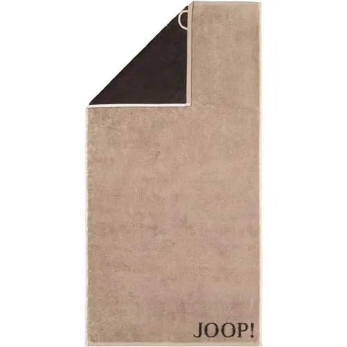 Joop! Classic Doubleface Handtuch - 50x100cm mocca in braun von JOOP!