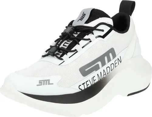 Steve Madden Sneaker aus Kunstleder und Mesh - Stylischer Sneaker mit atmungsaktivem Mesh, elastischer Zugbandschnürung für optimalen Halt und ideal für jedes Outfit.