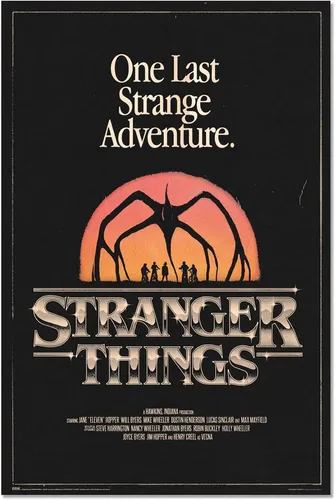 Poster Stranger Things - Staffel 5 - Adventure - Poster 61x91,5 cm
