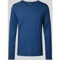 Schiesser Herren Schlafshirt Kurzarm V-Ausschnitt - Schlafanzugoberteile für Herren aus Bio-Baumwolle-Mix, weich und bequem für entspannte Nächte.