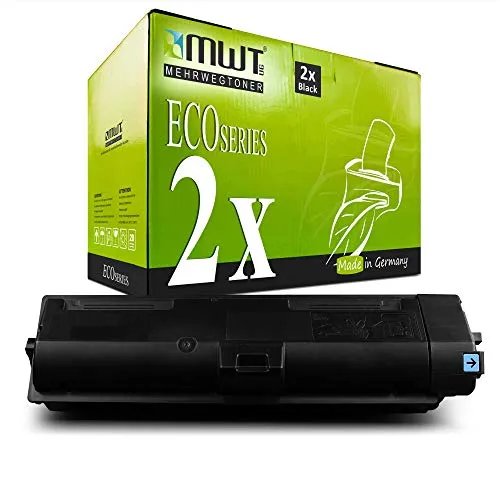 2X MWT Drucker Patronen für Kyocera ECOSYS M2135dn M2635dnw P2235dw P2235dn M2735dw ersetzt TK-1150 TK1150 Schwarz