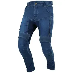 Trilobite Parado AAAA Doublelayer Slim Motorrad Jeans, blau, Größe 34 für Männer - Hochwertige Motorrad Jeans mit innovativem TRI-STRETCHER® Pro 5.0 Denim für optimalen Komfort und Bewegungsfreiheit. Ideal für stilbewusste Fahrer, die Sicherheit und Stil vereinen möchten.