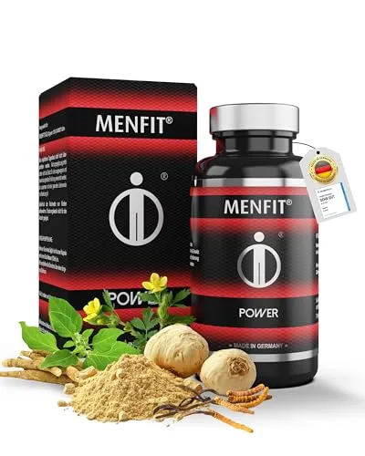 MENFIT® Power – Energie & Ausdauer Kapseln – Vegan, Made in Germany