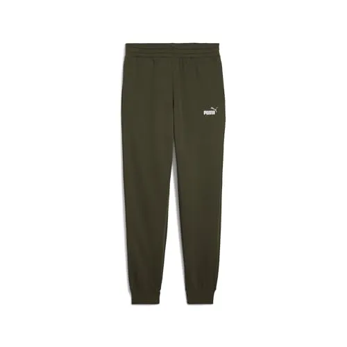 Puma ESS 2 Color No. 1 Logo Sweatpants FL cl Dark Olive in oliv von PUMA