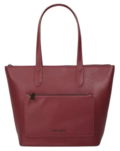 Betty Barclay Shopper, rot, elegant und geräumig - Handtaschen mit minimalistischem Design und viel Stauraum. Ideal für Shoppingtouren und den Alltag, ausgestattet mit Reißverschlussfächern und Smartphonefach.