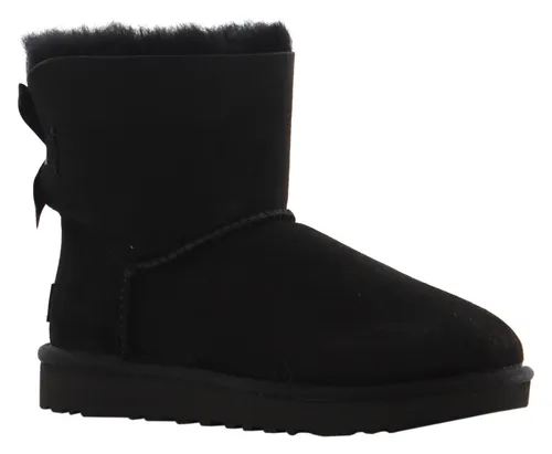 UGG Damen Mini Bailey Bow II Classic Boot, Schwarz, 36 EU von UGG
