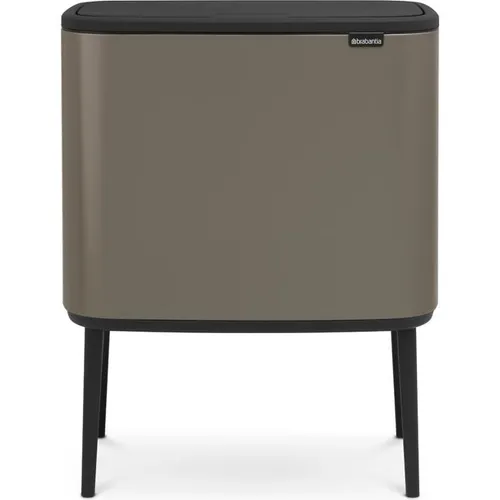 Brabantia Bo Touch Bin (36 l) - Stilvoller Mülleimer - Haushaltszubehör, mit einem innovativen Touch-Öffnungsmechanismus für müheloses Entsorgen und elegantem Design für jedes Zuhause.