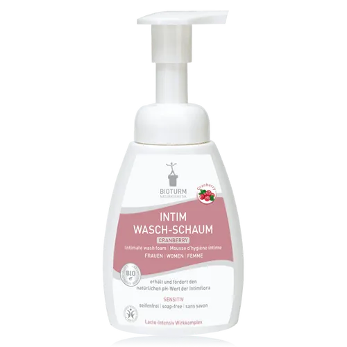 BIOTURM Intim Wasch-Schaum Cranberry Bio 250ml