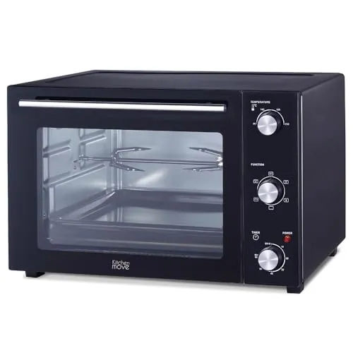 multifunktions-umluftofen 48l 1800w schwarz - bat-48rc