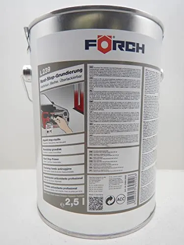 Förch ROSTSTOP ROST STOP GRUNDIERUNG PROFESSIONAL 2,5L ROTBRAUN