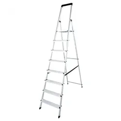 Euroline 618 Haushaltsleiter mit Sicherheitsbrücke von euroline