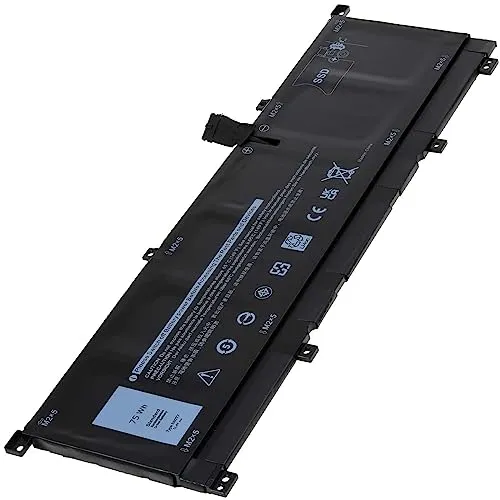Powery Akku für Dell XPS 15-9575-D2605TS - 6500 mAh - Notebook-Akku mit 6500 mAh für Dell XPS 15-9575-D2605TS, bietet eine hohe Kapazität für längere Laufzeiten und zuverlässige Leistung.