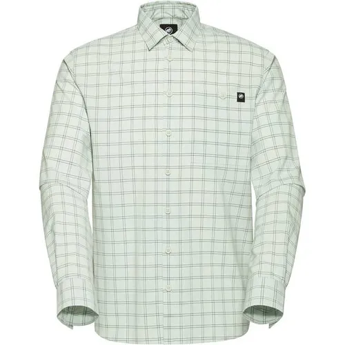 Mammut Langarmhemd Lenni Longsleeve Shirt Men in silber von Mammut