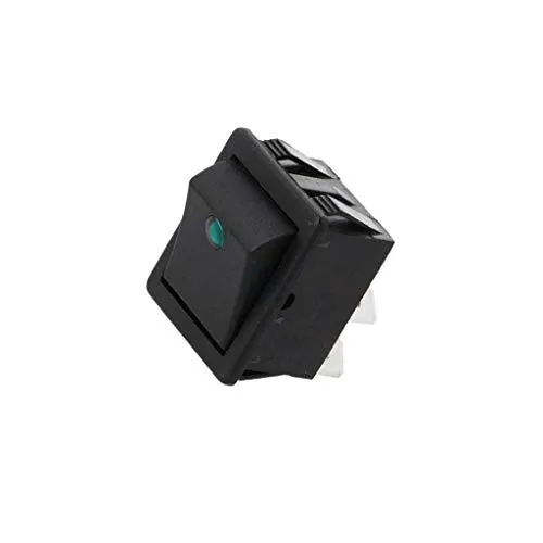 C1553PTMBG3 ROCKER DPST Pos: 2 OFF-ON 16A/250VAC schwarz Korpus: schwarz BULGIN