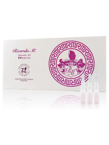 Ricarda M. Gesichtsserum Anti-Aging Kur mit Sofort-Lifting-Effekt, 56-tlg. - Die hochwirksame Anti-Aging-Kur mit Sofort-Effekt sorgt für eine sichtbar glattere und frischere Haut in nur drei Minuten. Ideal für besondere Anlässe, bietet sie eine intensive Pflege für ein jugendliches Aussehen.