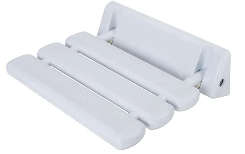 Produktbild Duschklappsitz Kunststoff 35 x 23 cm weiß