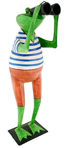 Exner Frosch Spanner Dekofrosch mit Fernglas von Exner