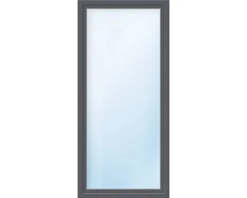 ARON Basic+ Terrassentür Kunststoff 1 Flügelig (Dreh-Kipp) 75x210 cm RAL 7016 an