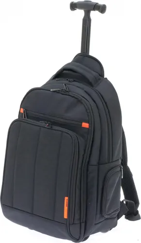 Geräumiger Akten Arbeits Notebook Rucksack mit Trolley Funktion