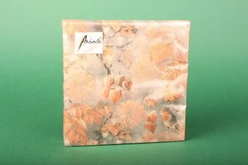 Papierservietten Orange von Ambiente