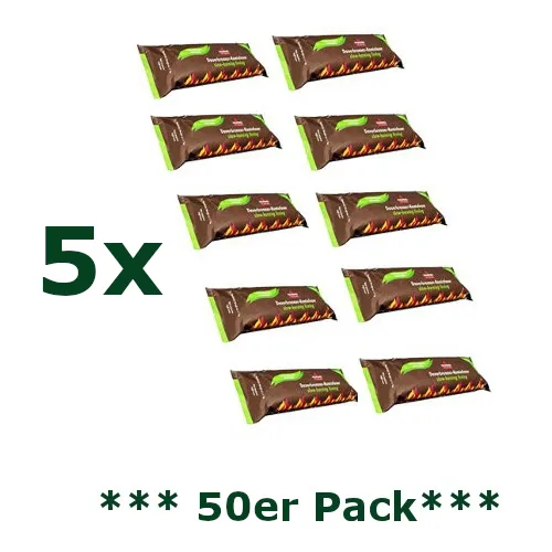 KaminoFlam Holzscheit Dauerbrenner | 50 Stück