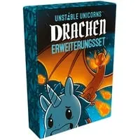 Unstable Unicorns - Drachen Erweiterungsset, Kartenspiel Erweiterung