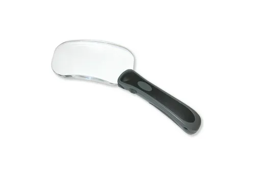 Carson Lupe Lighted RimFree LED 2x - Praktische Lupen mit 2-facher Vergrößerung und integrierter LED-Beleuchtung. Ideal für präzise Detailarbeiten und komfortables Lesen. Kompakt und leicht für unterwegs.