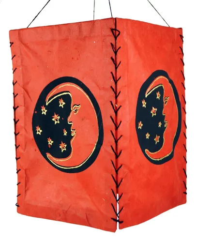 Lampenschirme Rot von Guru-Shop