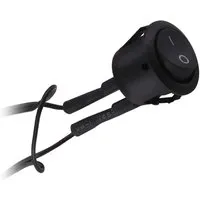 SOTECH Wippschalter Schwarz mit MiniAMP Stecker