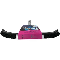 Profi Bürste 45cm, silber/schwarz von Planet Pool