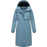Navahoo Wintermantel Eismelodie 14 - Modischer Winter Parka mit Kapuze - Funktionsjacken, wasser- und windabweisend, ideal für kalte Tage mit wärmender Fleece-Kapuze und praktischem Kordelzug.