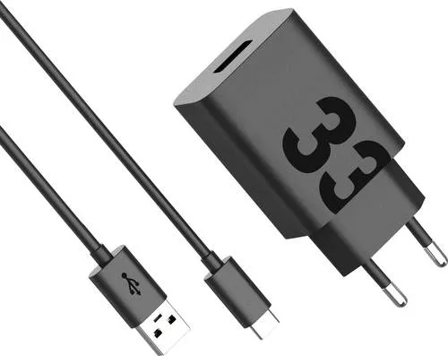 Motorola TurboPower Ladegerät 33W mit USB-A zu USB-C Kabel