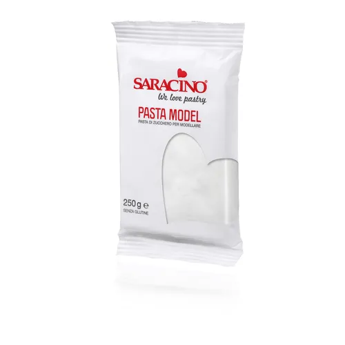 SARACINO Pasta Model Modellierpaste Weiß 250 g