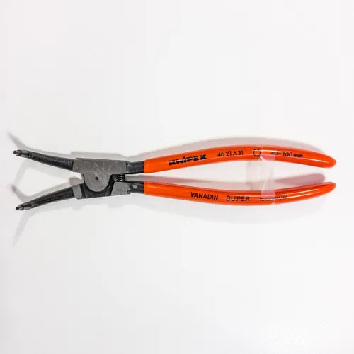 Original KNIPEX 46 21 A31 Sicherungsringzange gebogen A31 außen 200mm 40 - 100mm