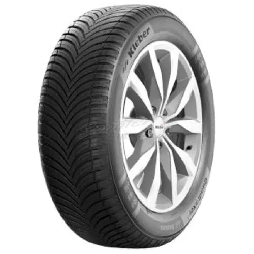 Kleber Quadraxer 3 3PMSF - Ganzjahresreifen für Pkw und SUVs mit hervorragender Leistung auf nassen und trockenen Oberflächen, optimiert gegen Aquaplaning und mit stabilen Schulterblöcken für besseres Handling.