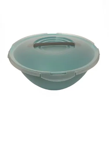 Lomatek Salatschüssel Schüssel 6l mit Deckel und Tragegriff