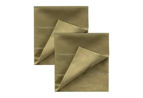 JOOP! Servietten 2er-Set Logo Stripe, grün in grün von JOOP!